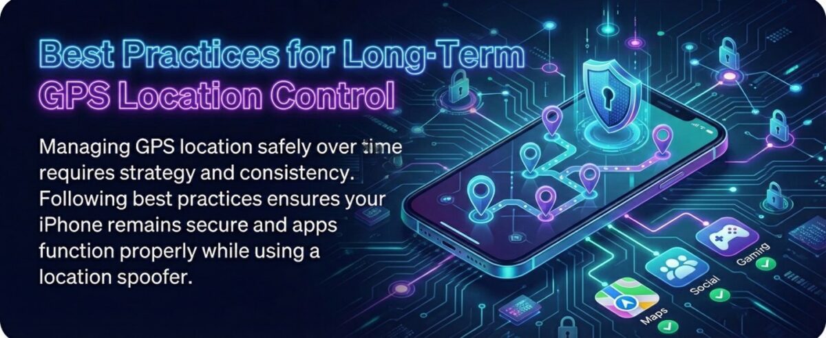 How to control GPS location on iPhone for Long-term