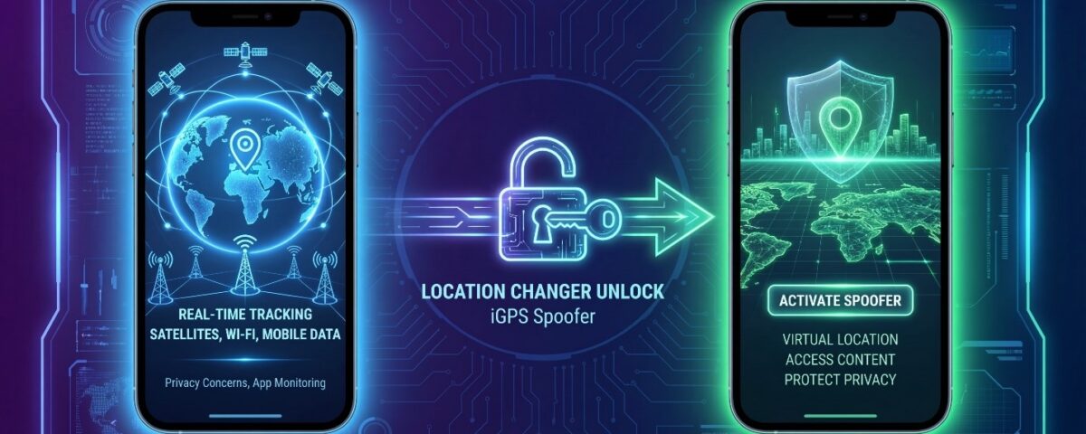 How location changer works while spoofing location on iPhone