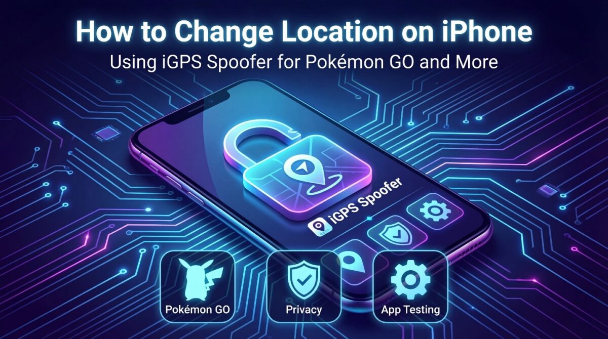 Learn How to Change Location on iPhone for Pokemon Go using iGPS Spoofer