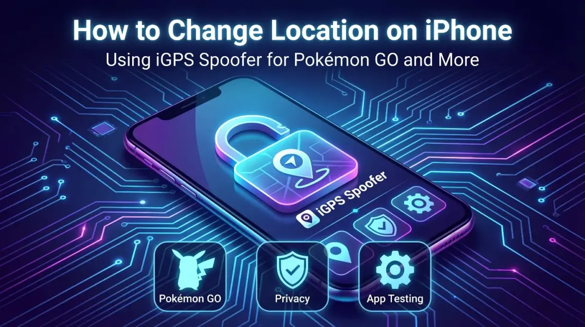 How to Change Location on iPhone: Using iGPS Spoofer for Pokémon GO and More
