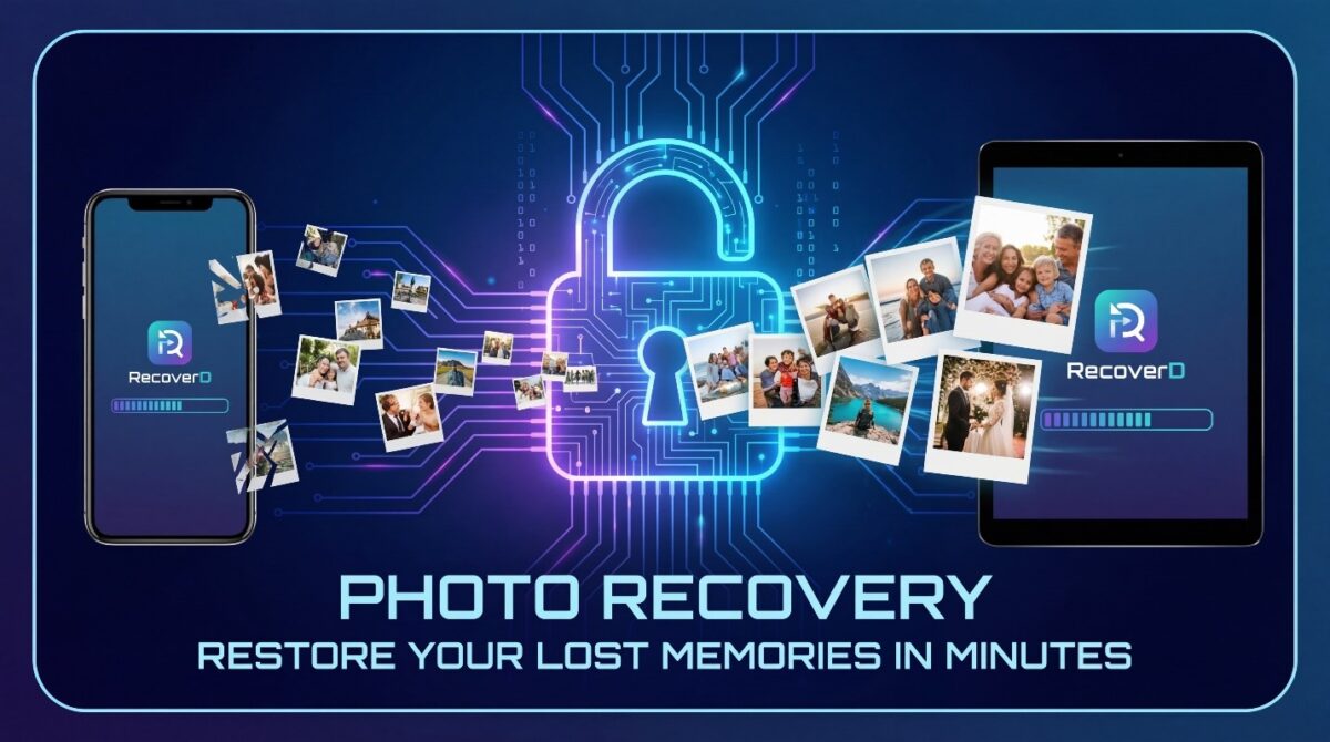 Photo Recovery: Recover Your Lost Memories today with RecoverD