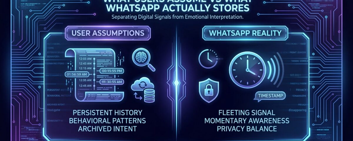 WhatsApp Last Seen History: What Users Assume vs What WhatsApp Actually Stores