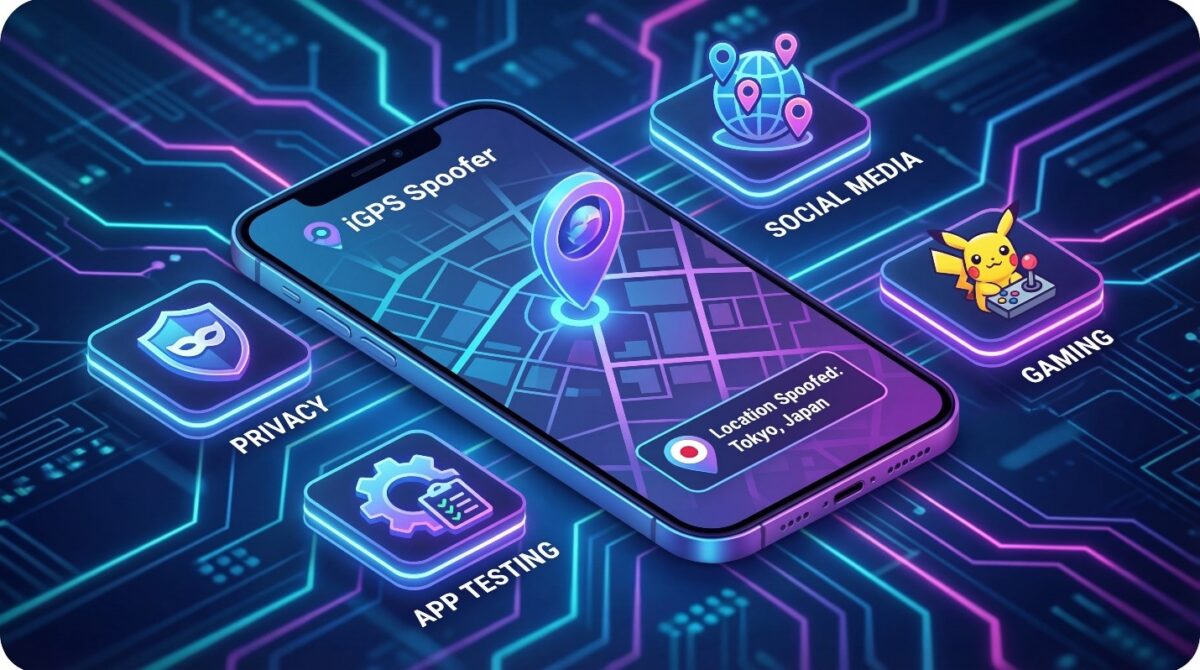 What are the benefits of using iGPS Spoofer to Change Location on iPhone